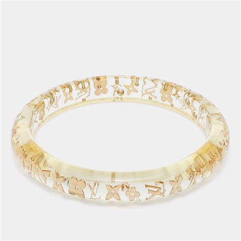 louis vuitton plastic bangle|Louis Vuitton brac.